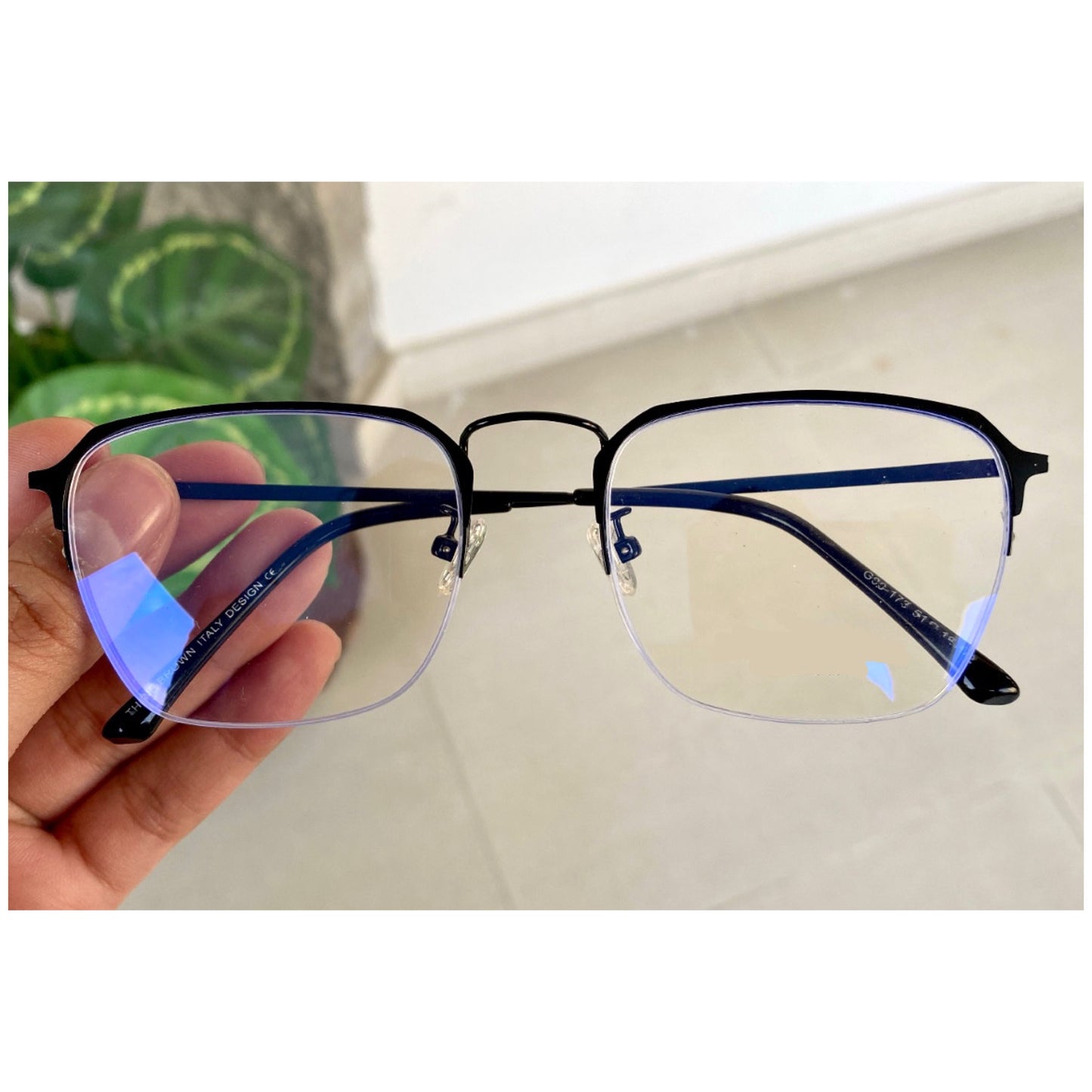 HALF RIMLESS