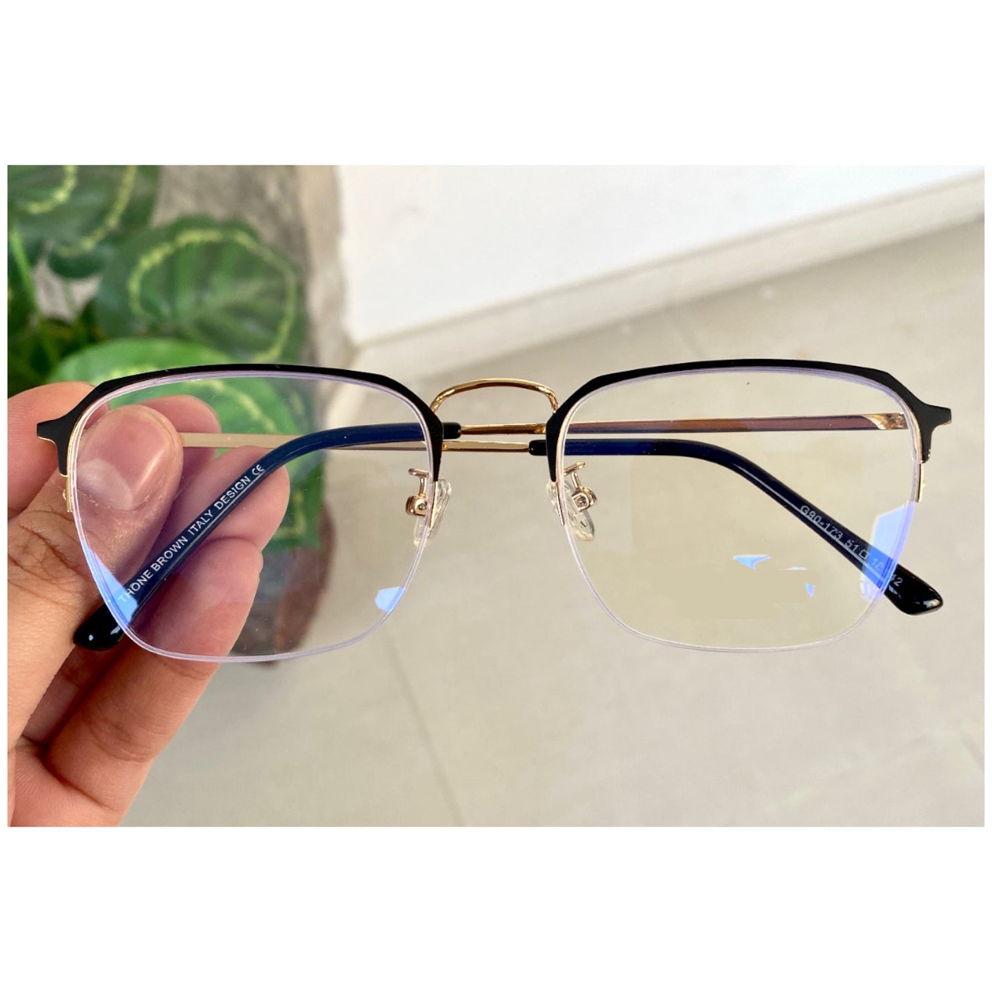 HALF RIMLESS